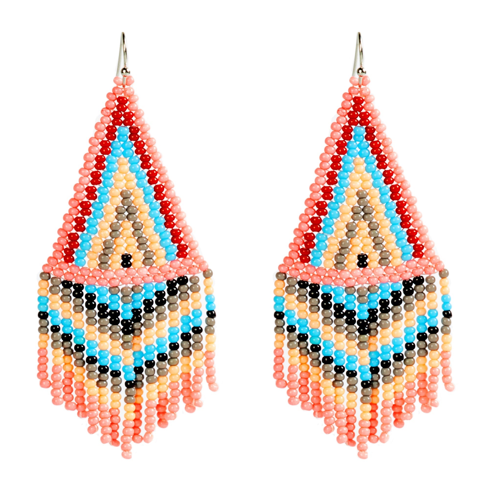 Bubble Gum Embera Earrings