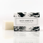 Black Amber & Fir - Shea Butter Soap