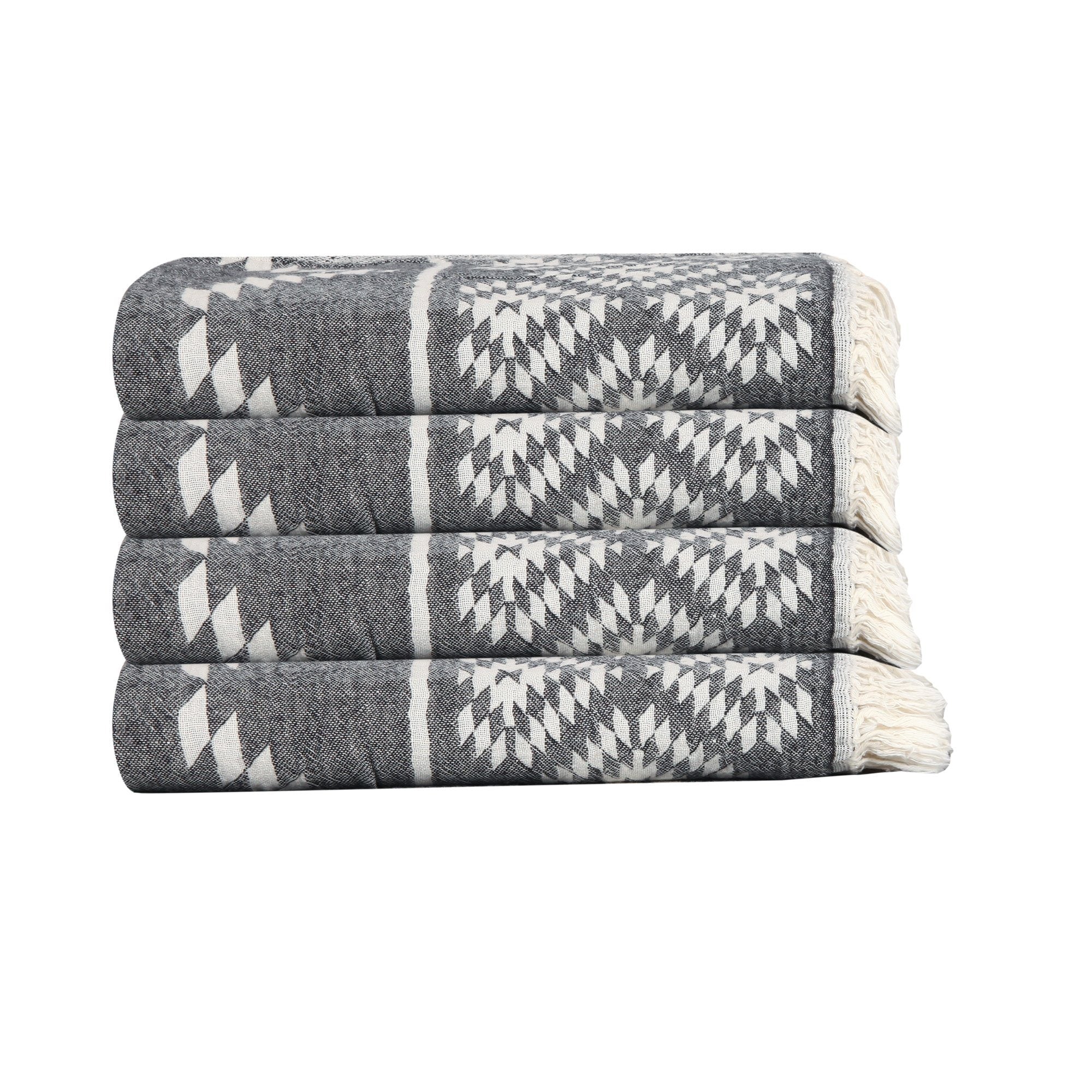Aztec Turkish Hand / Kitchen Towel Bundle