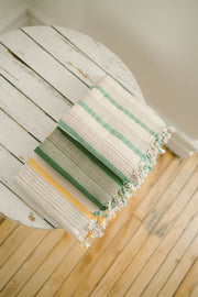 Green Ivory Montauk Towel