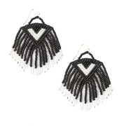 Black & Silver Earrings