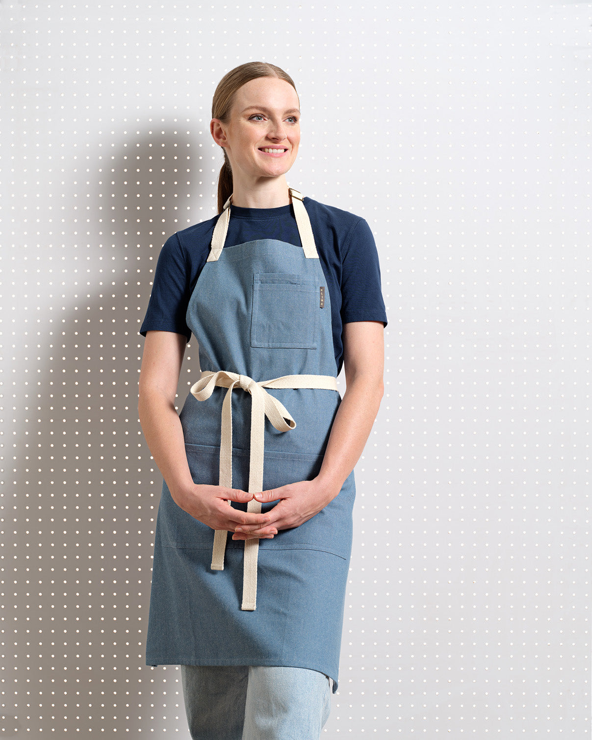 Bib Apron with Pockets
