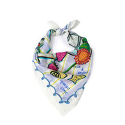 Sunset Sip Cotton Bandana - Ivory