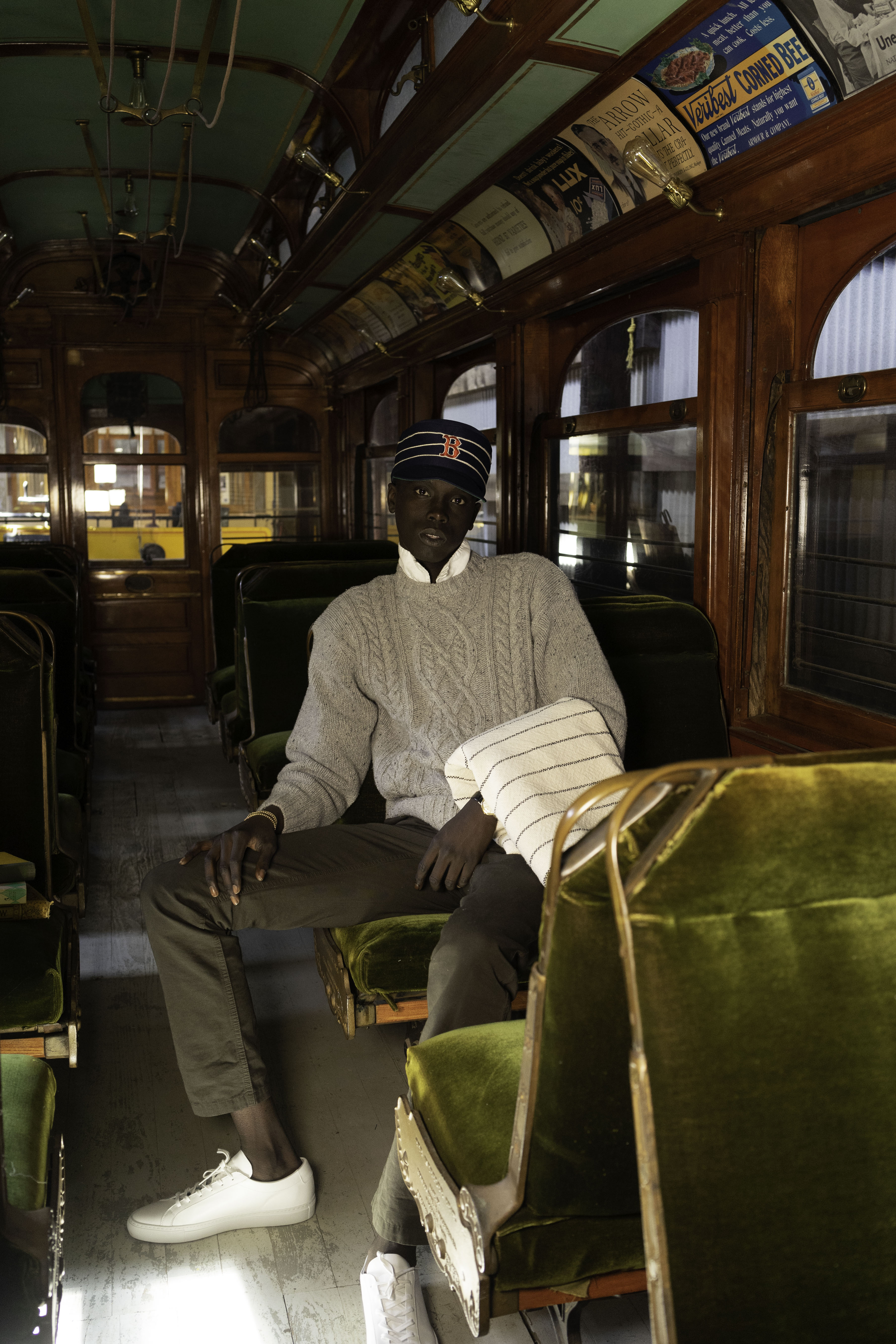 Cotton Pinstripe Throws