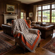 The Champion Links Throw – Extra-Fine Italian Merino Wool | 56" x 72"