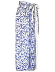 Abstract Blue Sarong