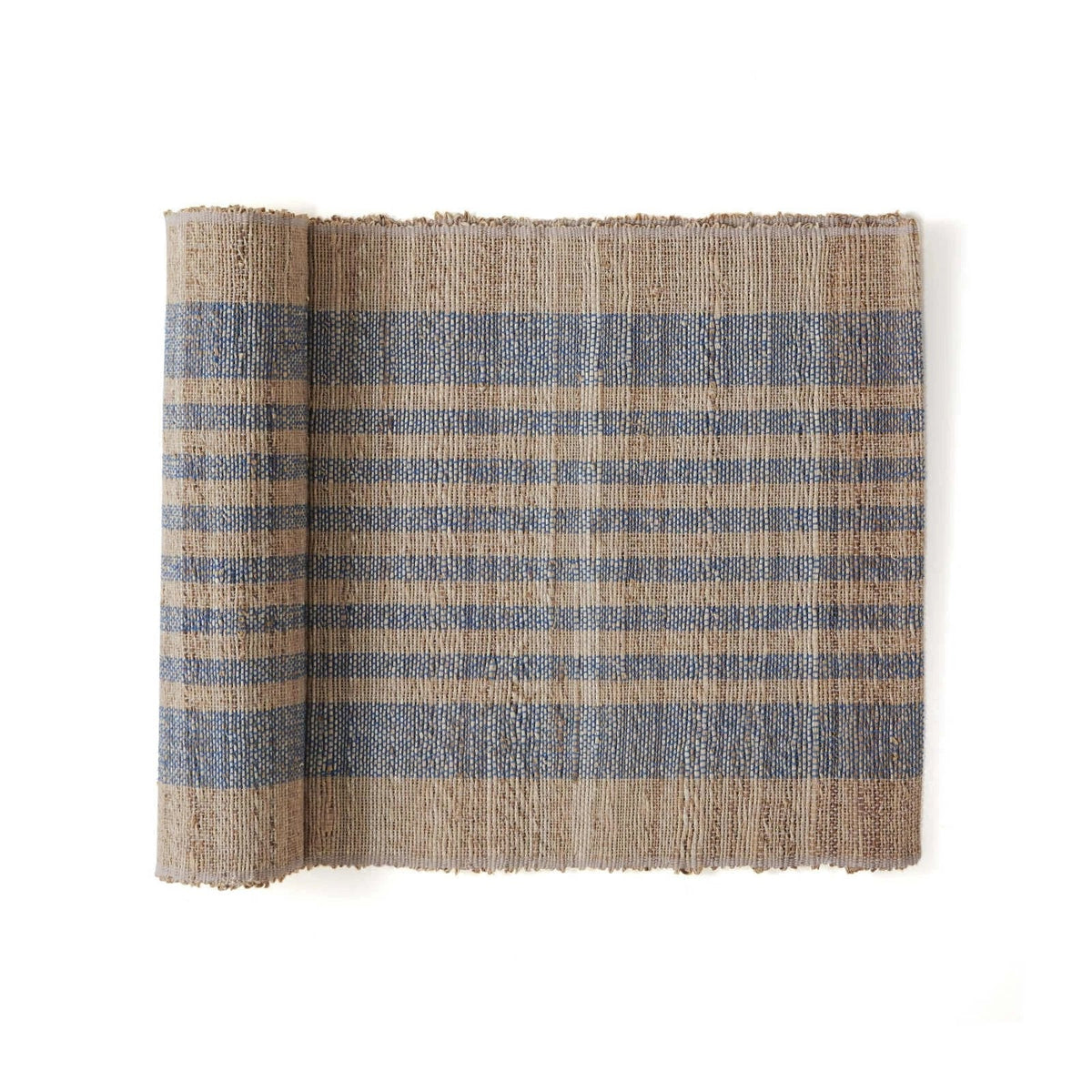 Banana Stem Fiber Table Runner | Handwoven | Fair Trade | Biscotti Strata