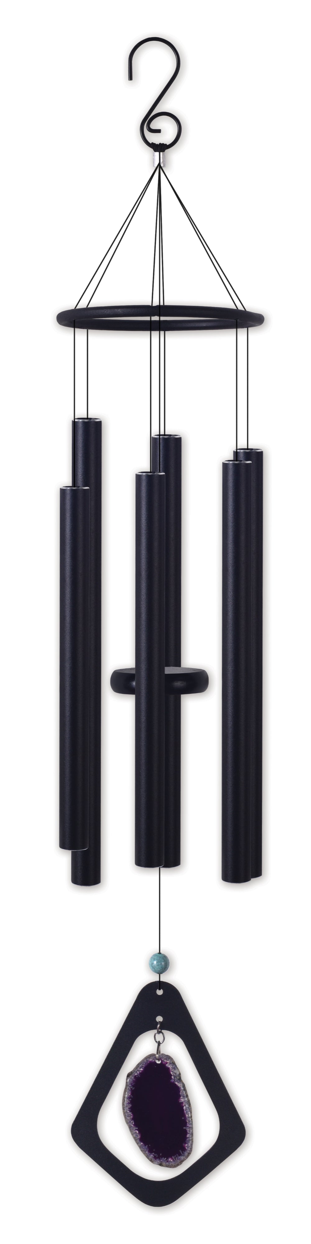 30in. Purple Agate Wind Chime