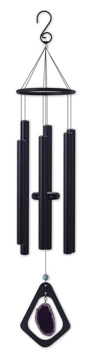 30in. Purple Agate Wind Chime