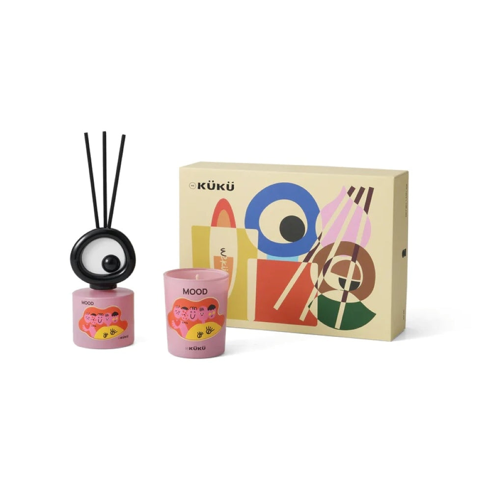 Big Eye Scented Candle & Fragrance Diffuser - Mood (Tomato Leaves)