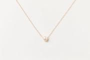 Grit Pearl Necklace | Gold Fill