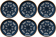 Set of 6 Nightbloom Appetizer Plate 6.5 inch