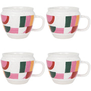 Set of 4 Mug Formation Prism