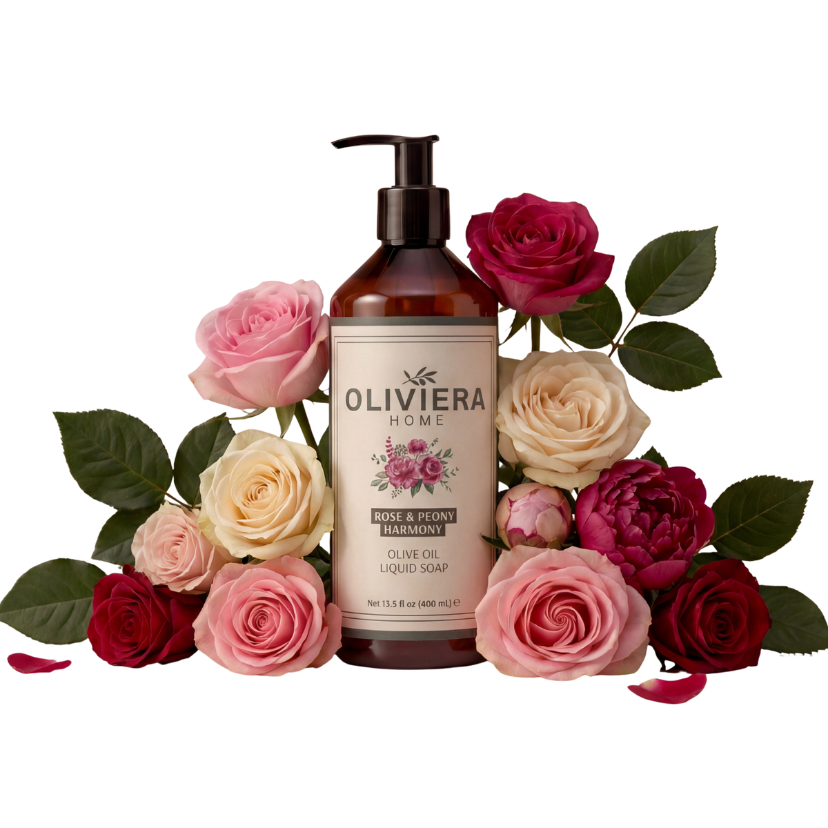 Rose & Peony Harmony Hand Wash Duo