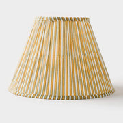 Candystripe Pleated Cotton Lamp Shade