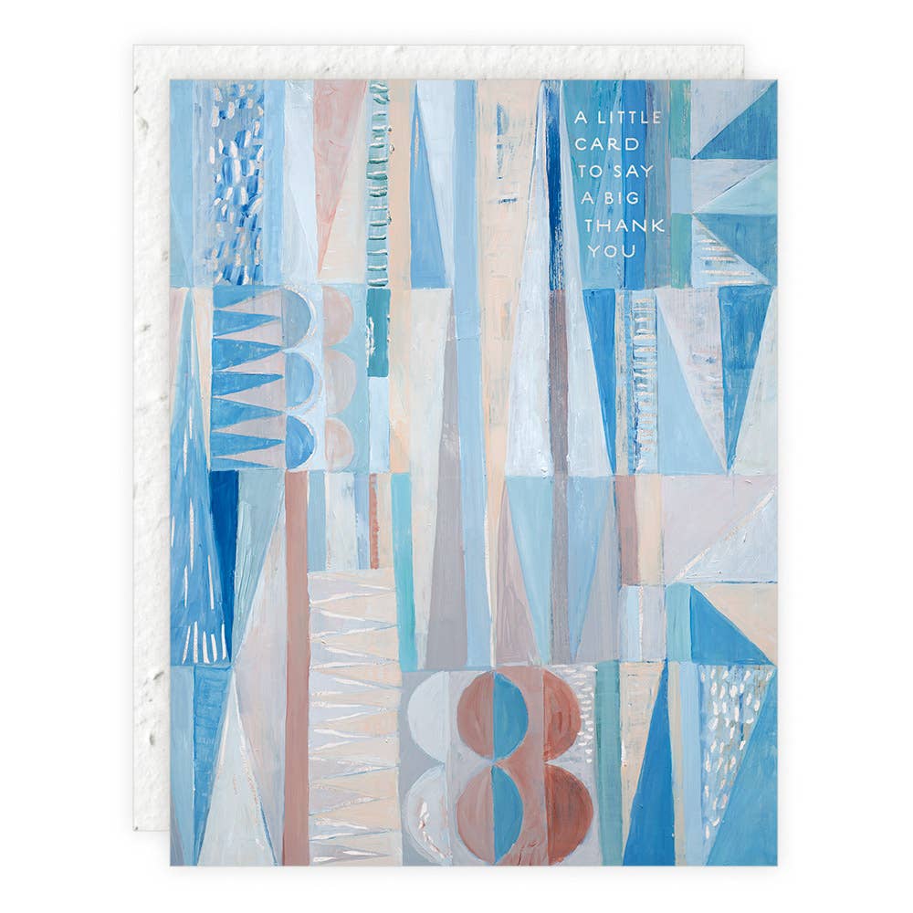 Sea Glass - Thank You Card