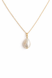 Baroque Pearl Necklace | Gold Fill