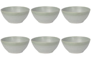Set of 6 Aquarius Sage Bowl 5.5 inch