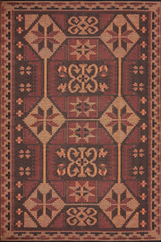 Ankara Cream & Brown