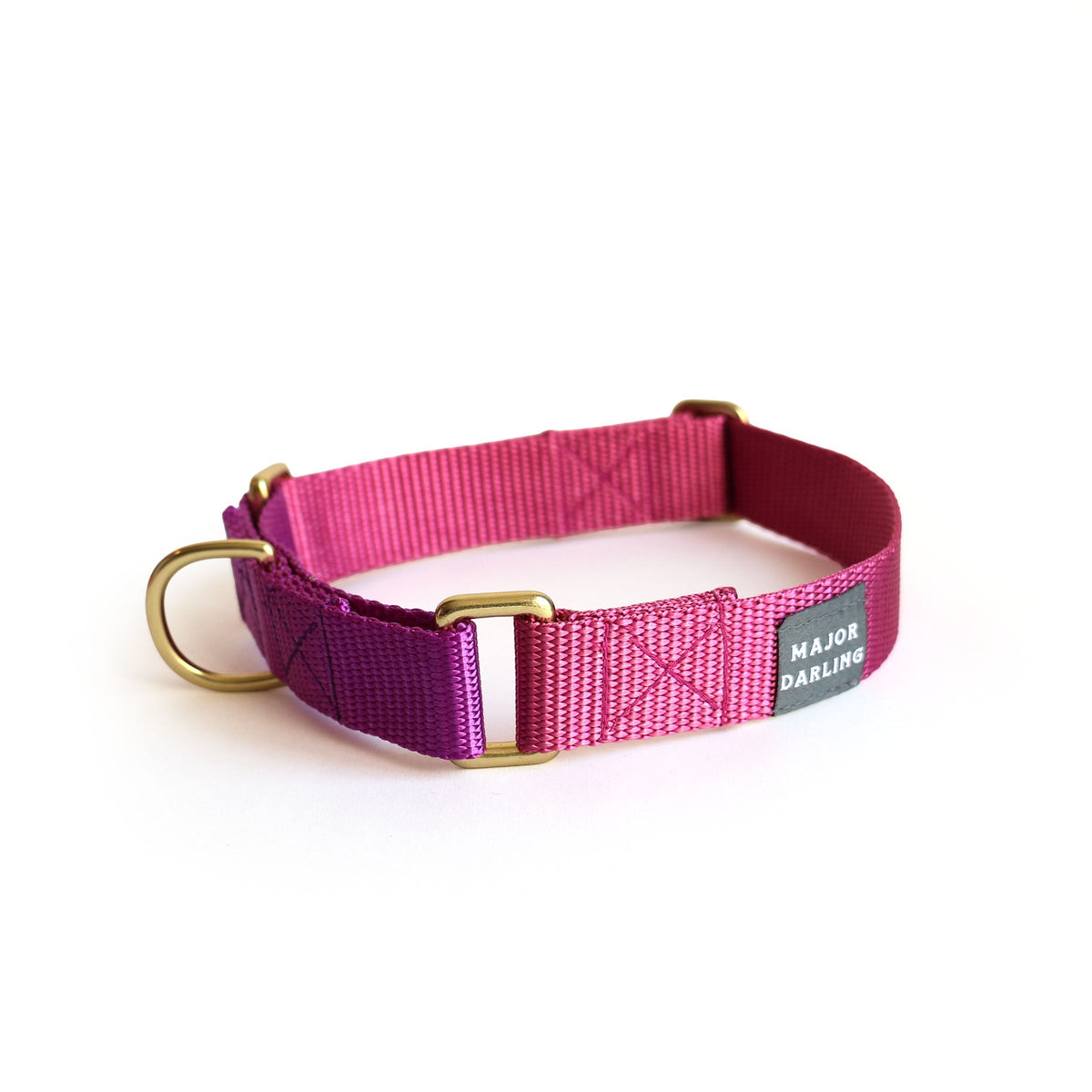 Martingale Dog Collar – Rose + Grape