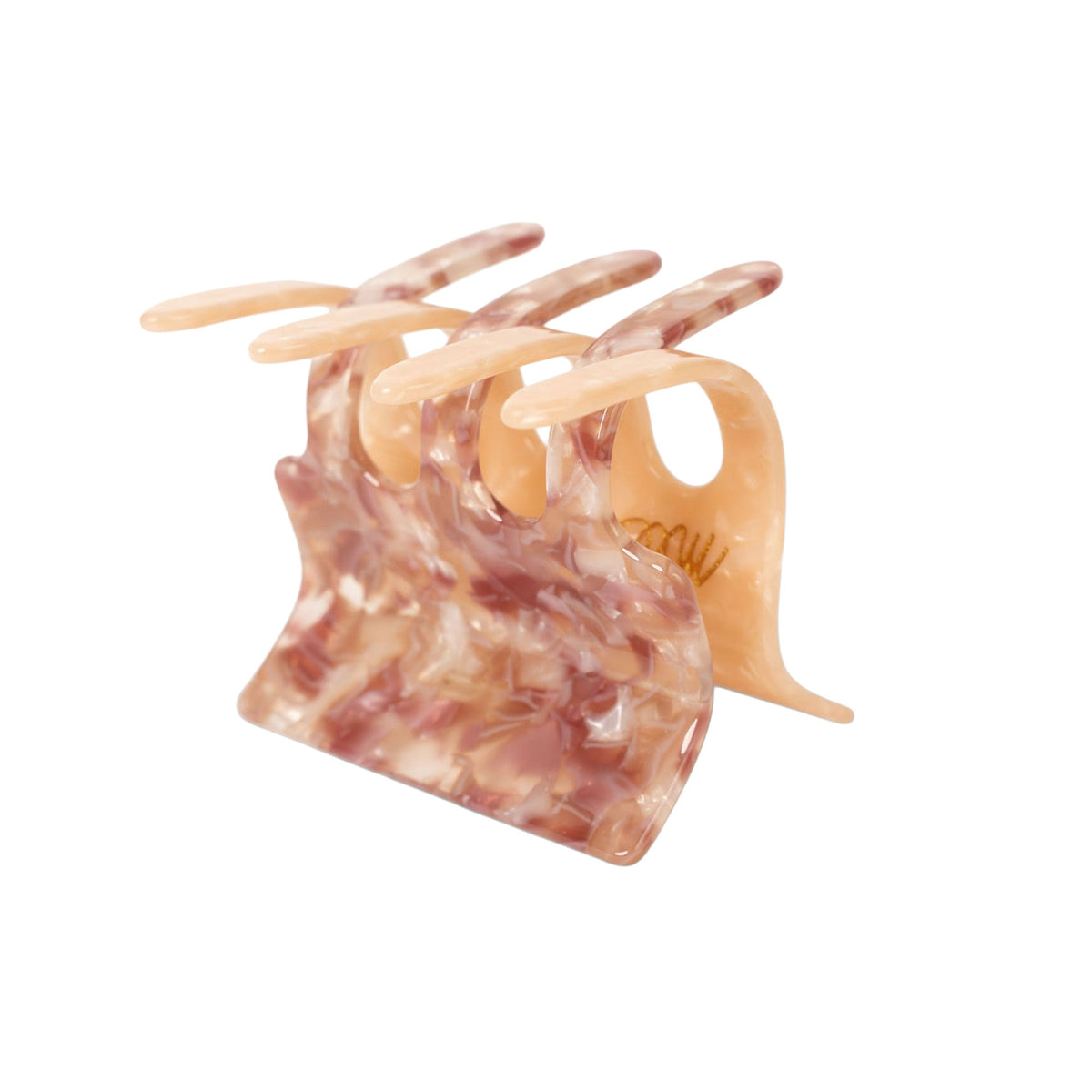 Gemini Claw in Rose Quartz