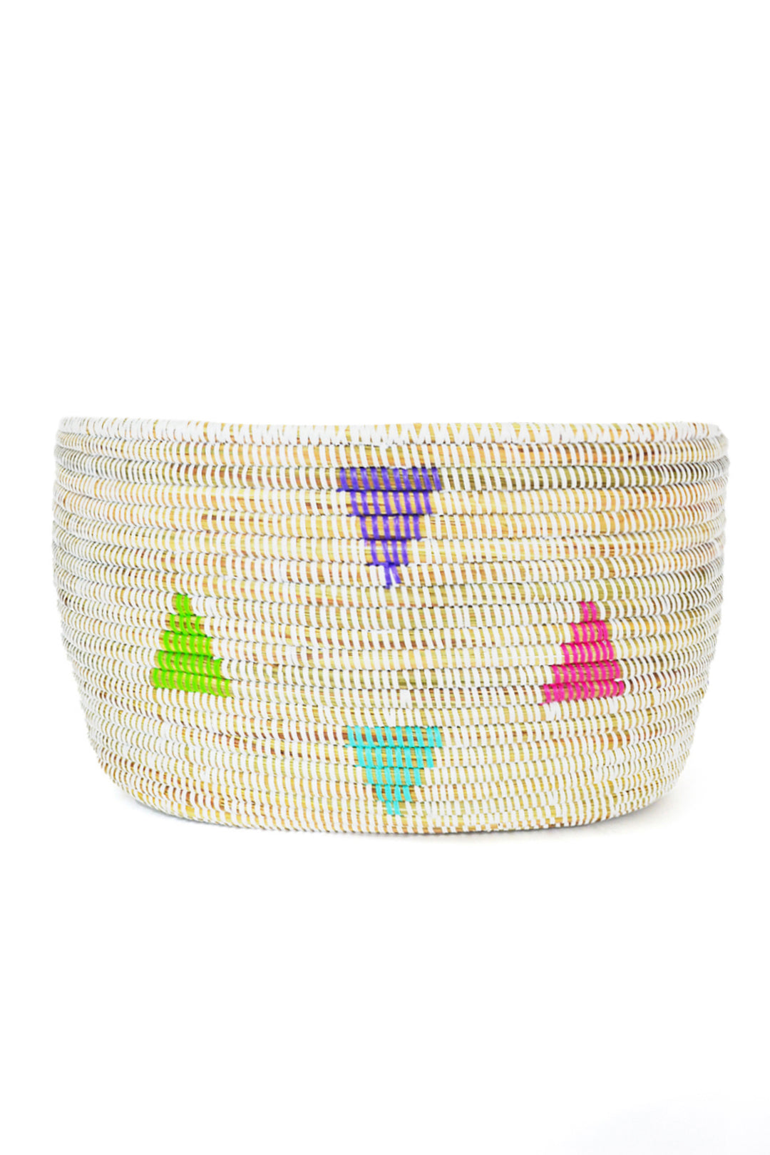 Teranga Triangles Knitting Basket