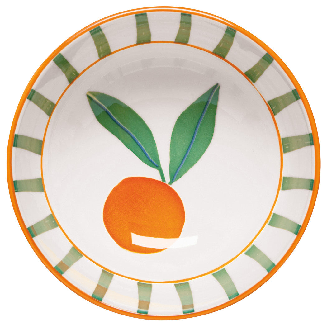 set of 6 Bowl Stamped 4.5" CitrusBurst