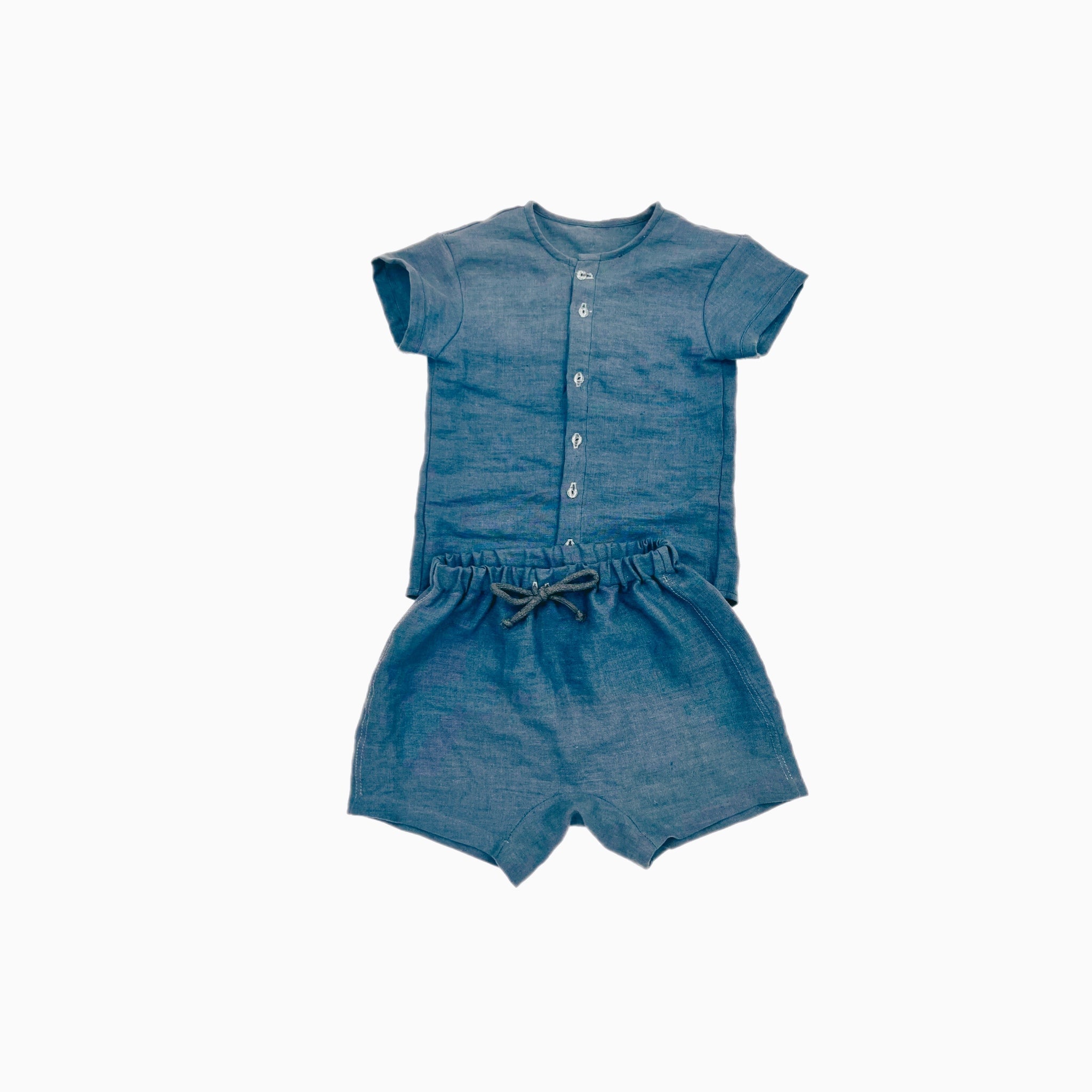 Maison Short Set- Blue Wave