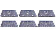 Set of 6 Porto Stamped Plate 8 inch