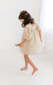 The Day Dress-Eggnog