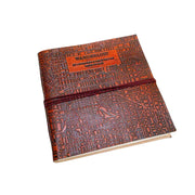 Wanderlust 7x7 Artist Handmade Leather Journal