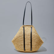 Keza Braided Raffia Carryall