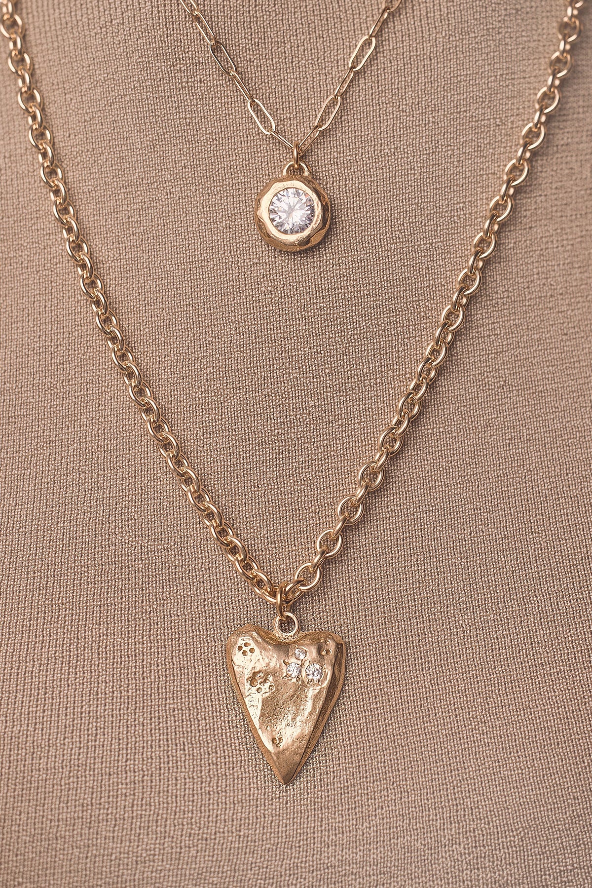 Aura Bronze Necklace