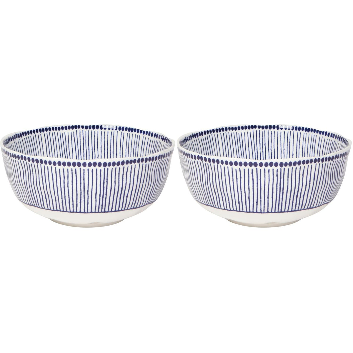 Set of 2 Sprout Stamped Mixing Bowl Large 9.5 inch