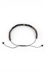 The Energy Project - Protecttion, Amplified Bracelet - Black Tourmaline, Smokey Quartz, 14k Gold