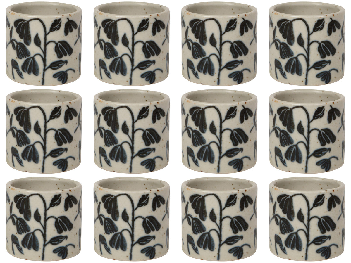 Set of 12 Posy Element Napkin Ring