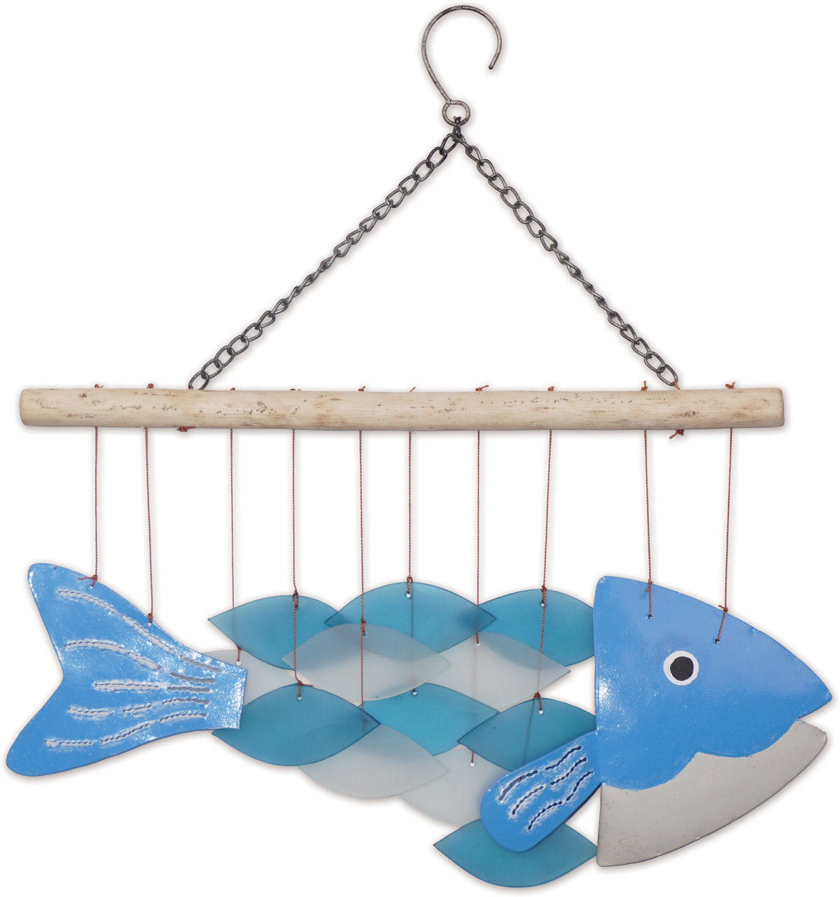 Bali Fish Glass Chime