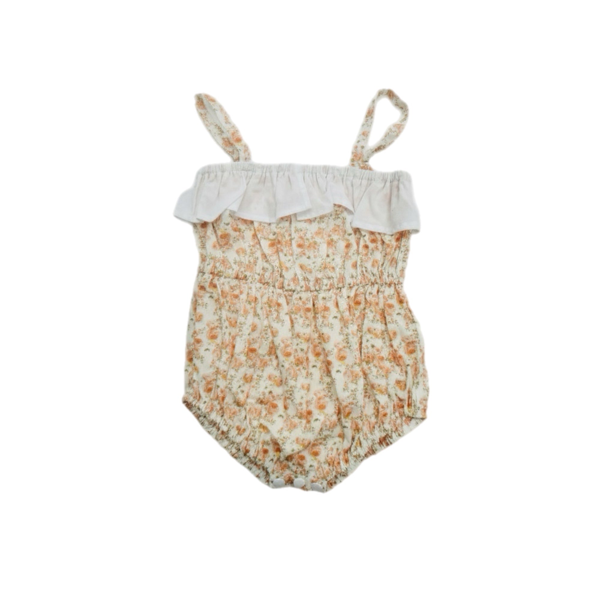 Maia Romper – Peach Blossom