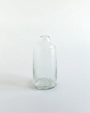 S/3 Hammered Glass Bud Vases - Clear