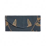Folio Indigo Shibori Print Zero Waste Cotton Envelope Pouch