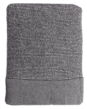 Pergamon Throw in Black