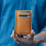 Card Holder Wallet in Camel