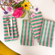 Archive NY Flora Stripe Napkins