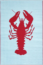 Lobster Aqua & Red