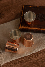 CMK Vintage Inspired Shot Glass Set 4