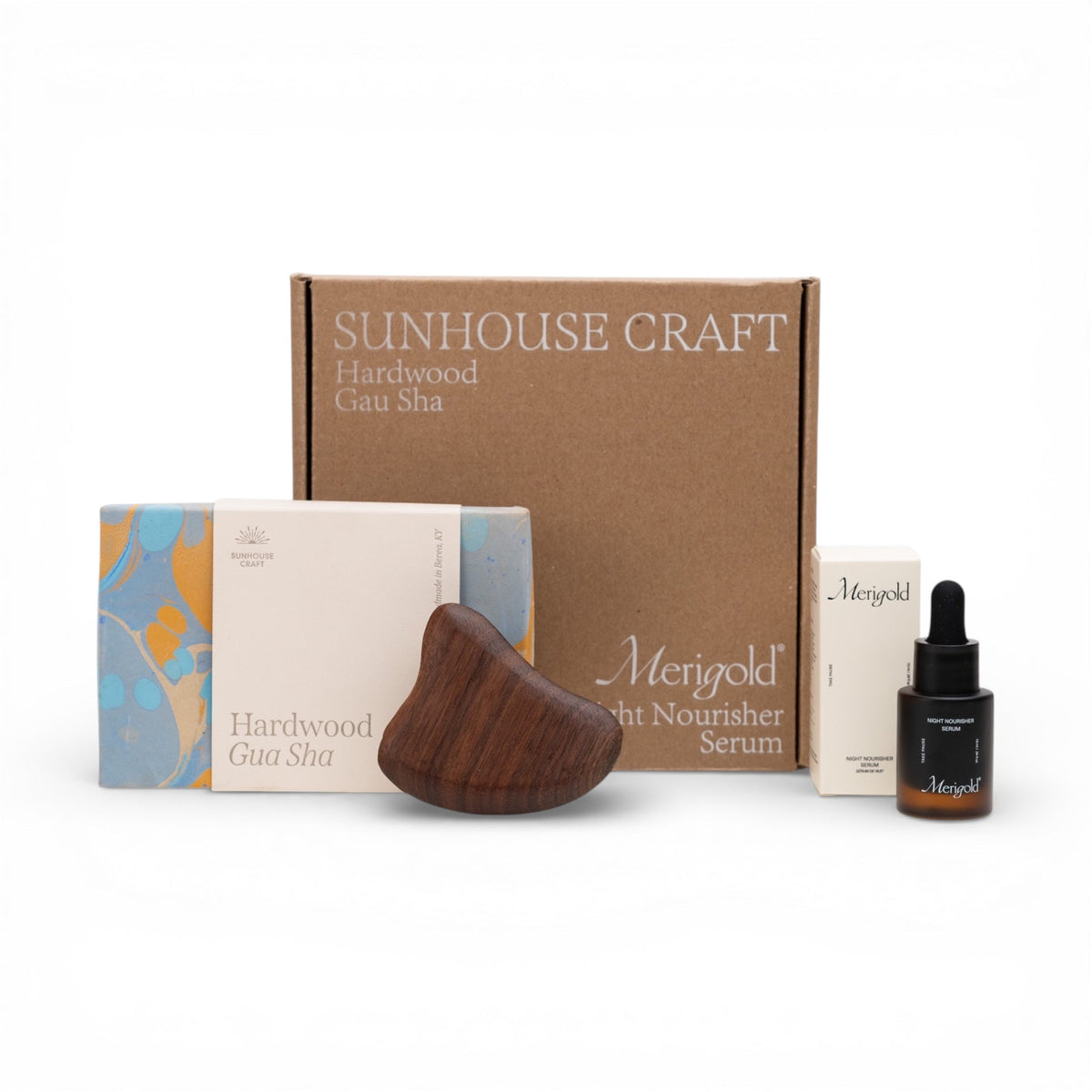 Gua Sha and Night Nourisher Serum Bundle