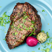 The Patio Daddy-O USDA Prime Grass Fed Boneless Ribeye Steak Box (Set of 4)