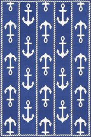 Anchor Blue & White