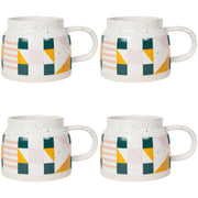 Set of 4 Mug Formation Sequence