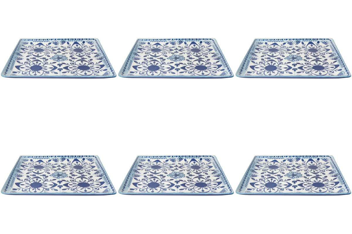 Set of 2 Porto Stamped Plate 10 Inch